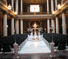 Statehouse Atrium Wedding